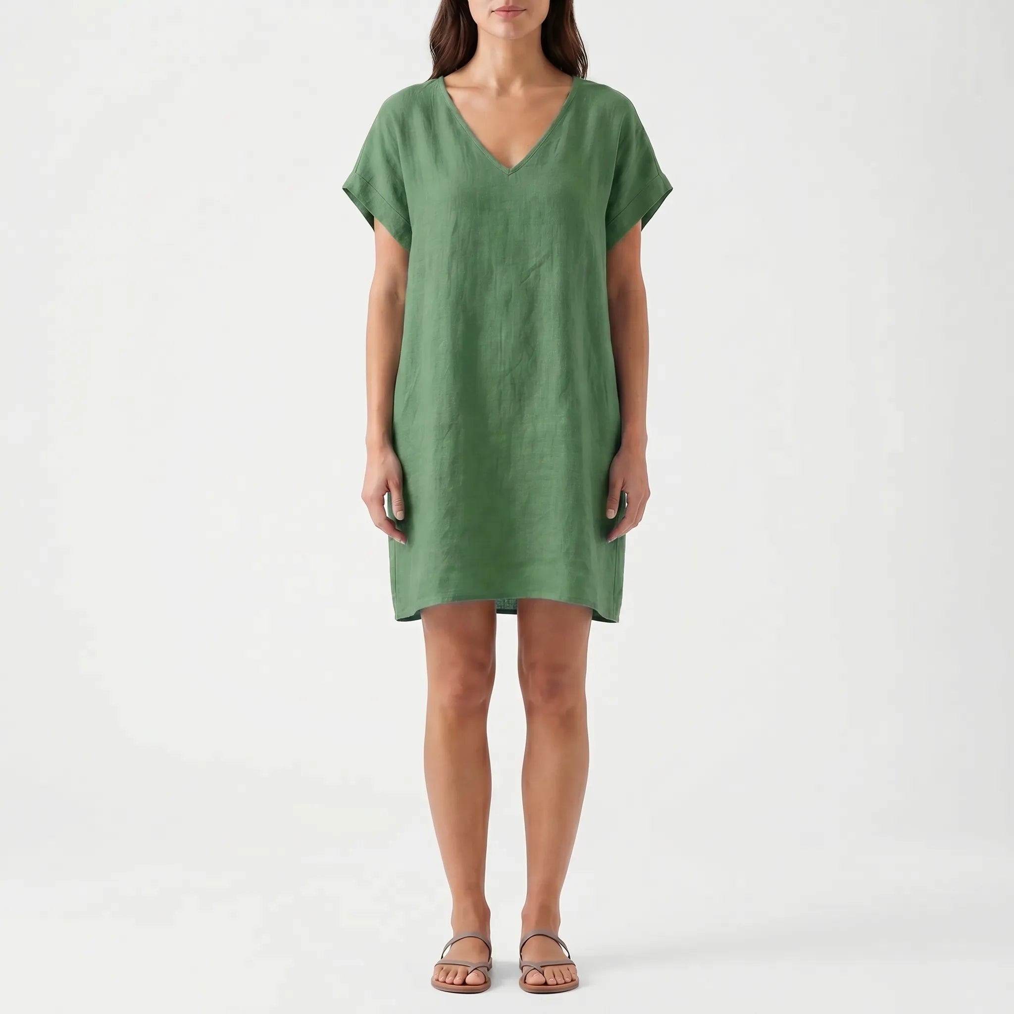 Women’s Wrap Midi Dress
