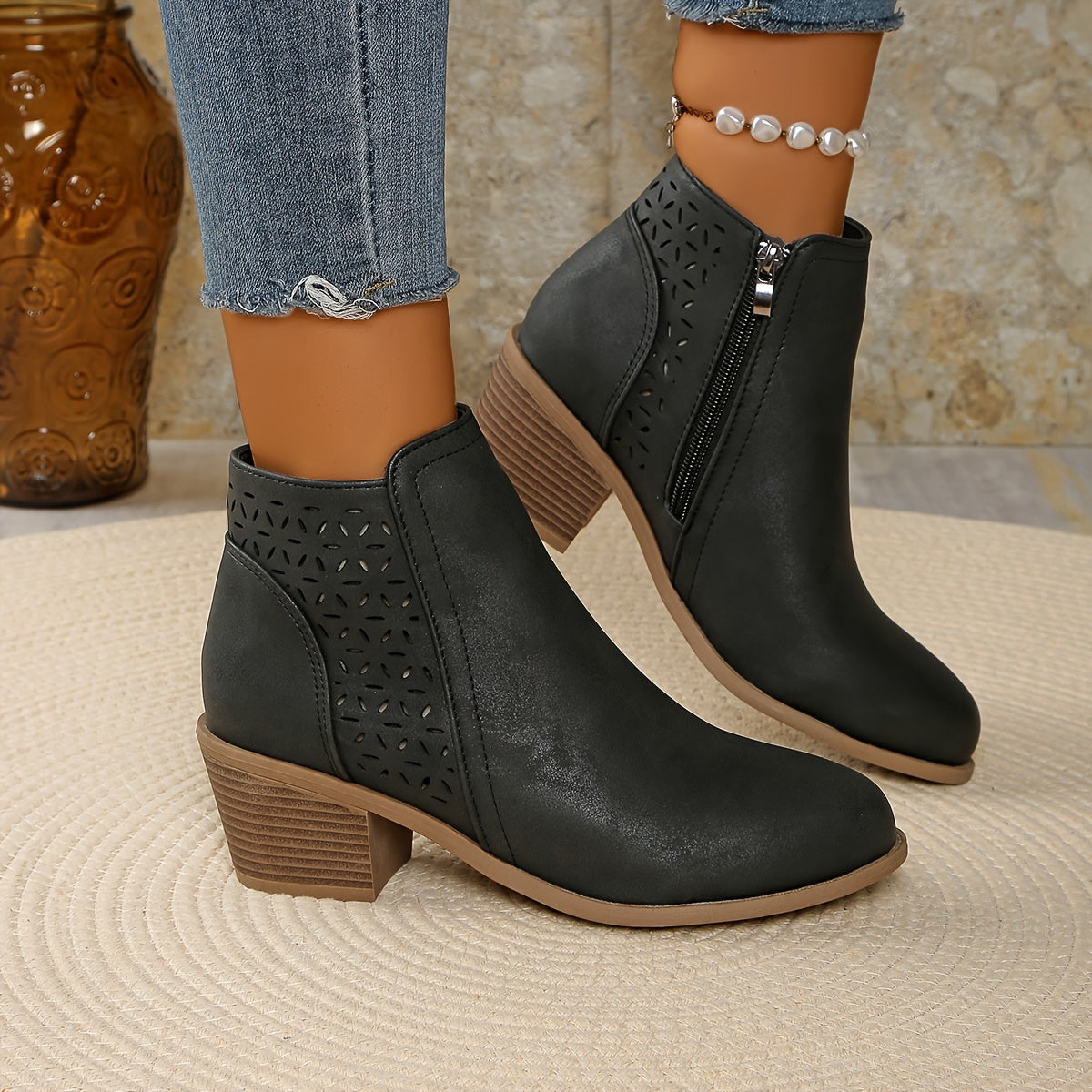 Women's Orthopedic Laser-Cut Boots