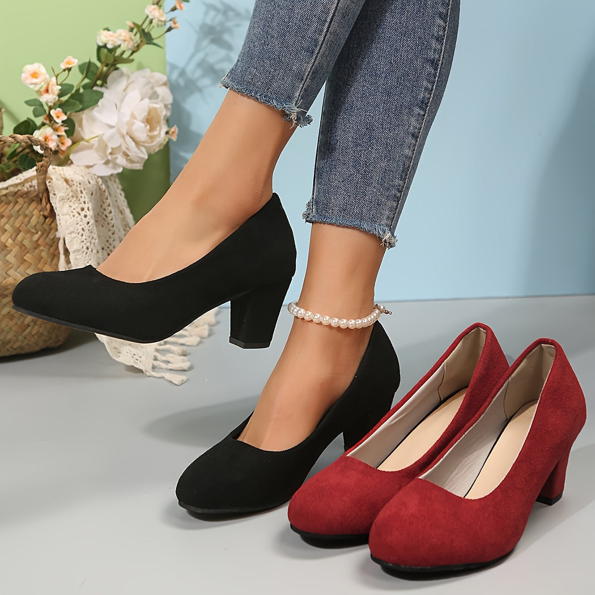 Women's Wide Toe Orthopedic Heels