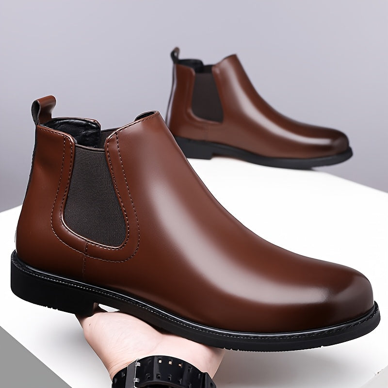 Women's Classic Cushioned Slip-On Chelsea Boots