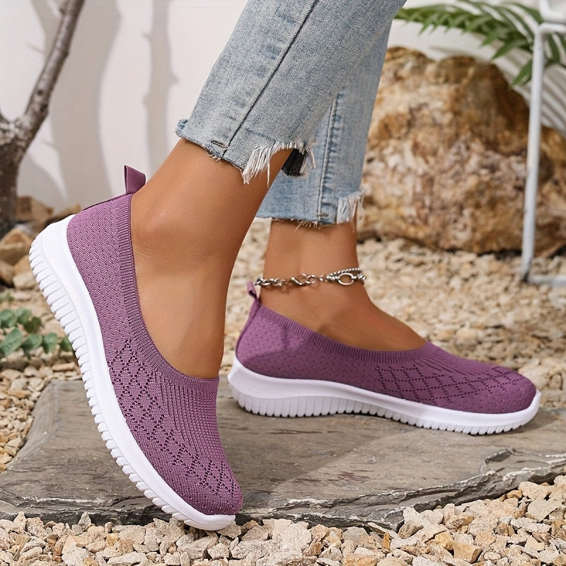 Women's Knit Slip-On Sneakers