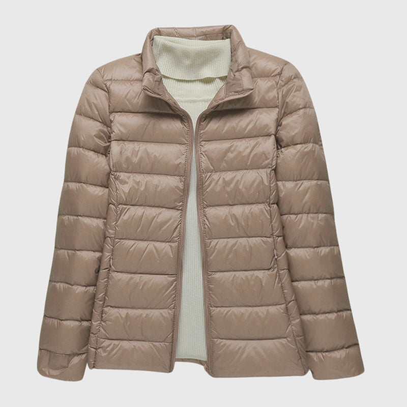 Women's Ultra-Light Stand Collar Quilted Jacket