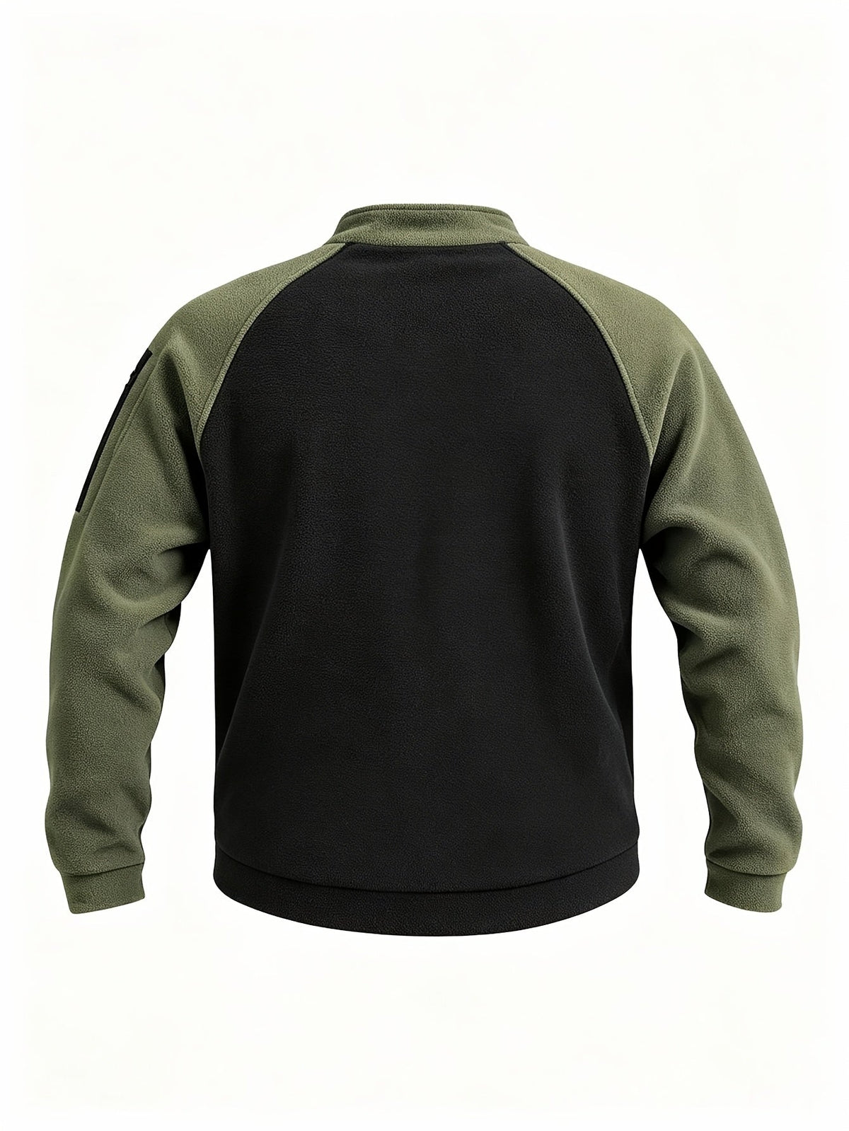 Women's Plush Mock Neck Zip Detail Pullover
