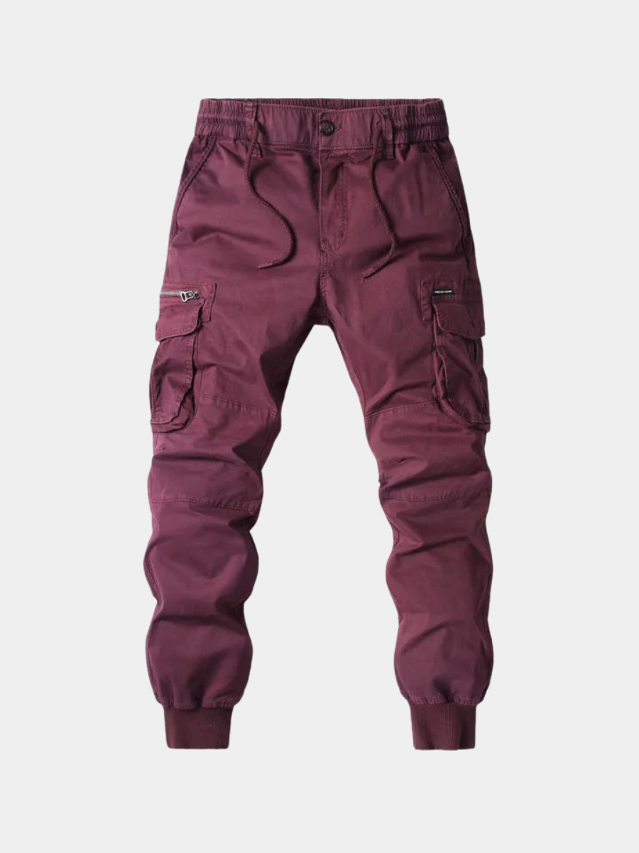 Men's Multi Pocket Utility Cargo Joggers