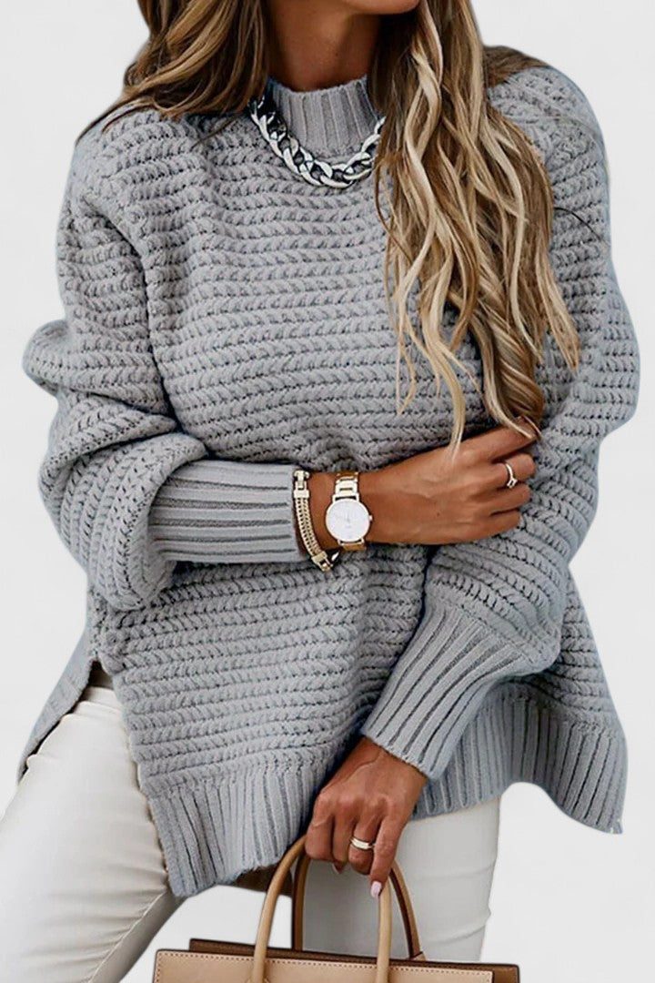 Women's Ribbed Knit Sweater Set