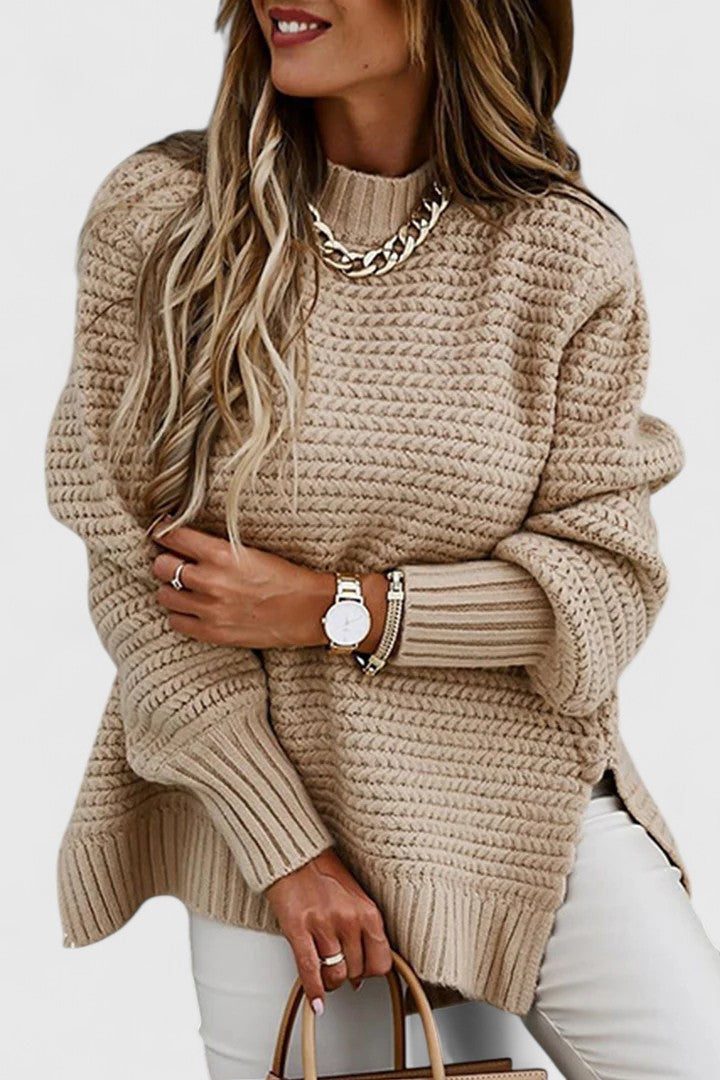Women's Ribbed Knit Sweater Set