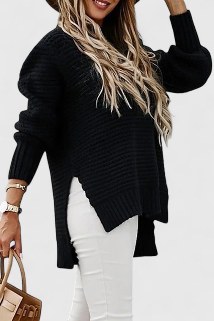 Women's Ribbed Knit Sweater Set