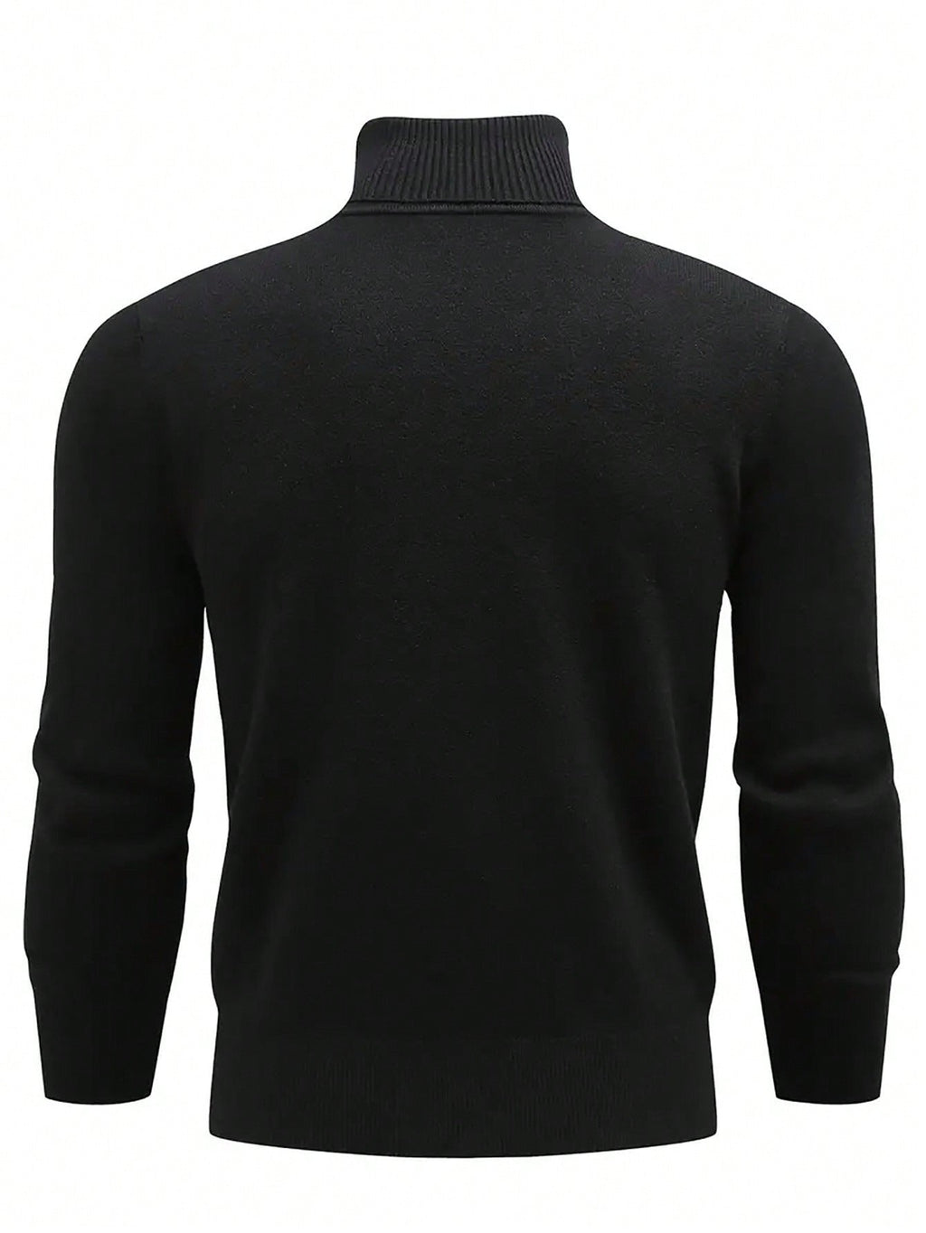Men's High Neck Tailored Turtleneck Sweater