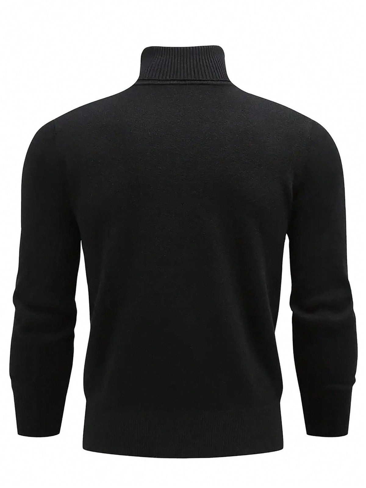Men's High Neck Tailored Turtleneck Sweater