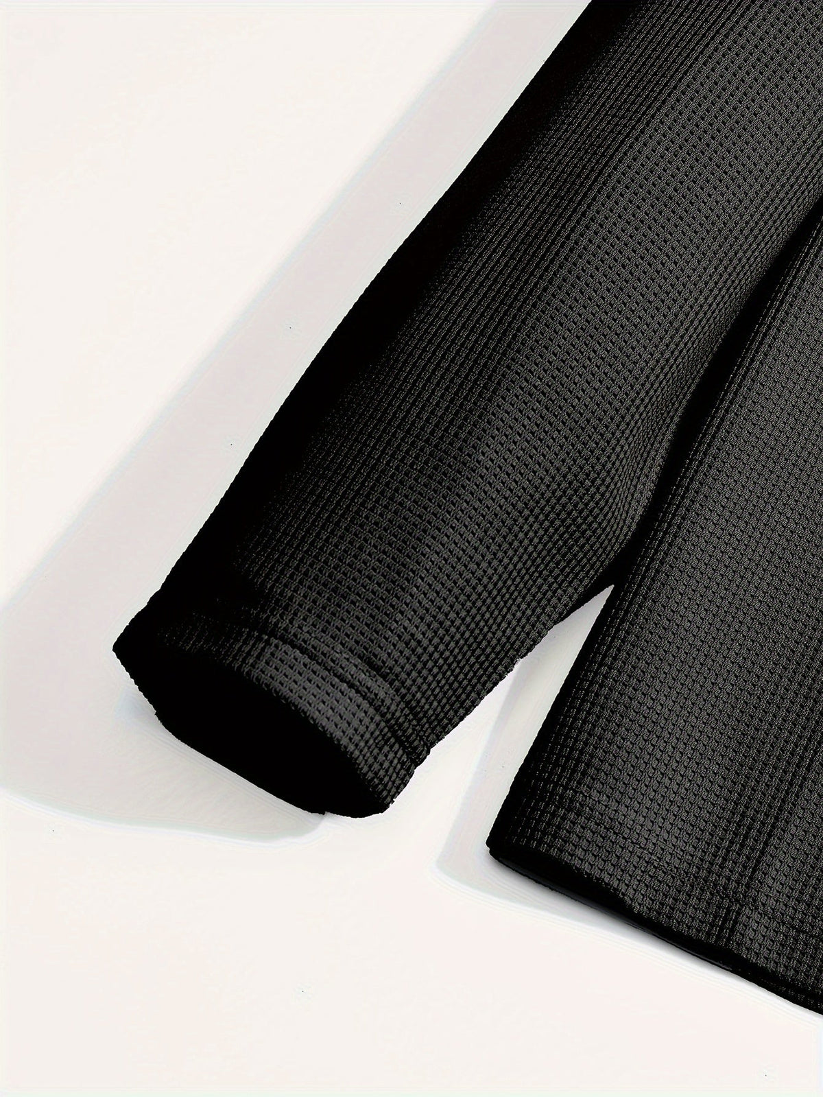 Men's Relaxed Textured Two-Piece Set
