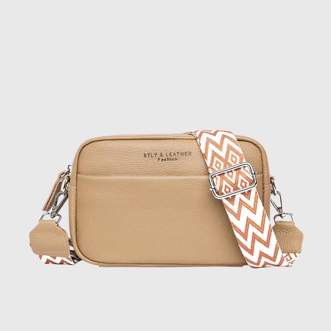 Women's Crossbody Bag - Small Shoulder Purse with Camera Strap