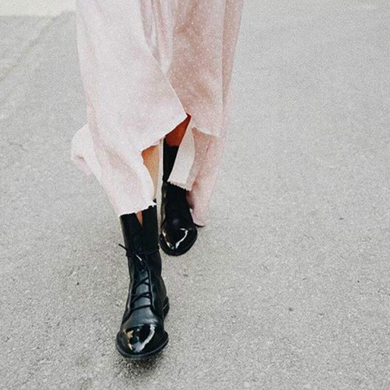 Women's Waterproof Leather Boots