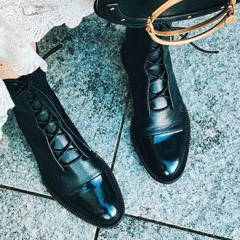Women's Waterproof Leather Boots