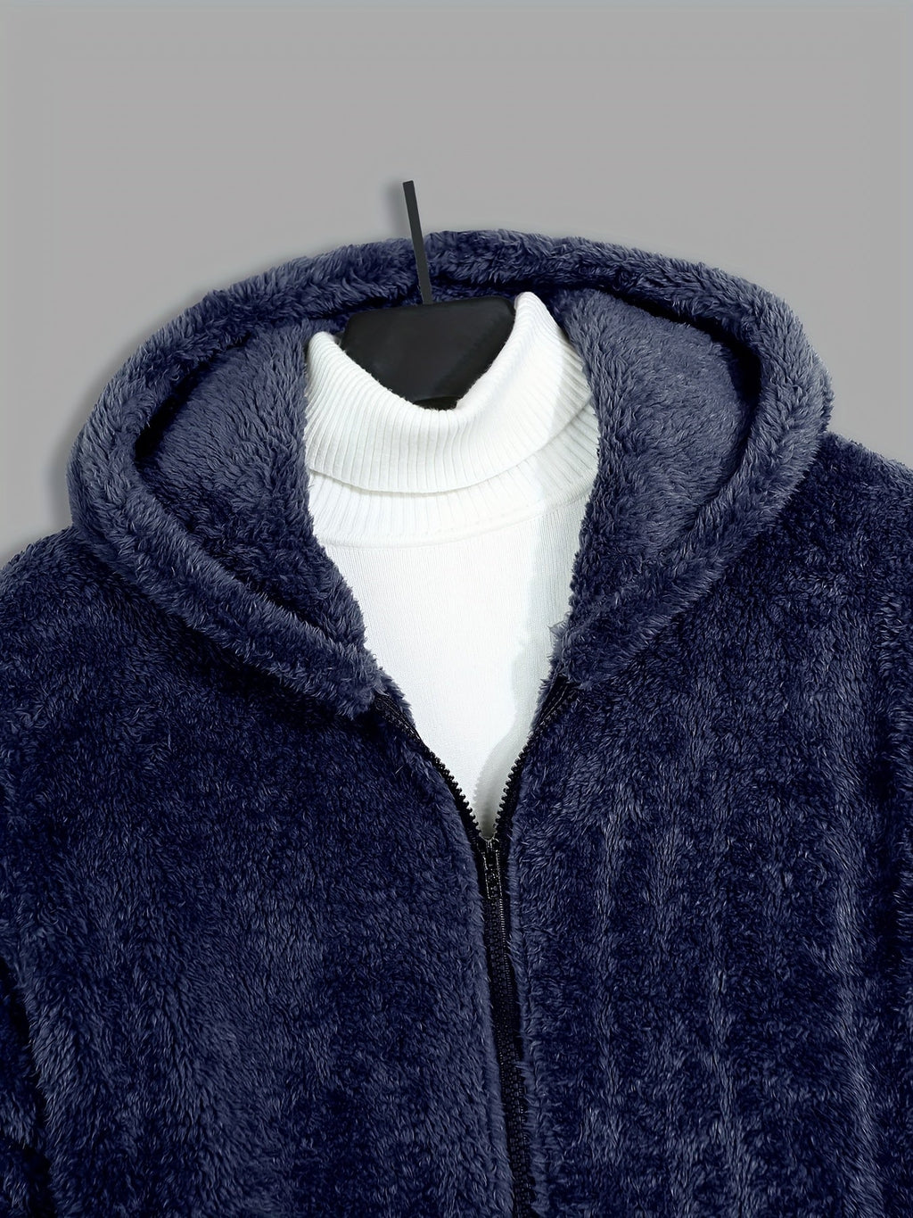 Women's Soft Plush Hooded Full-Zip Jacket