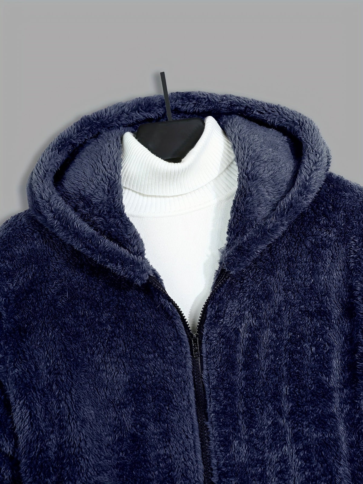 Women's Soft Plush Hooded Full-Zip Jacket