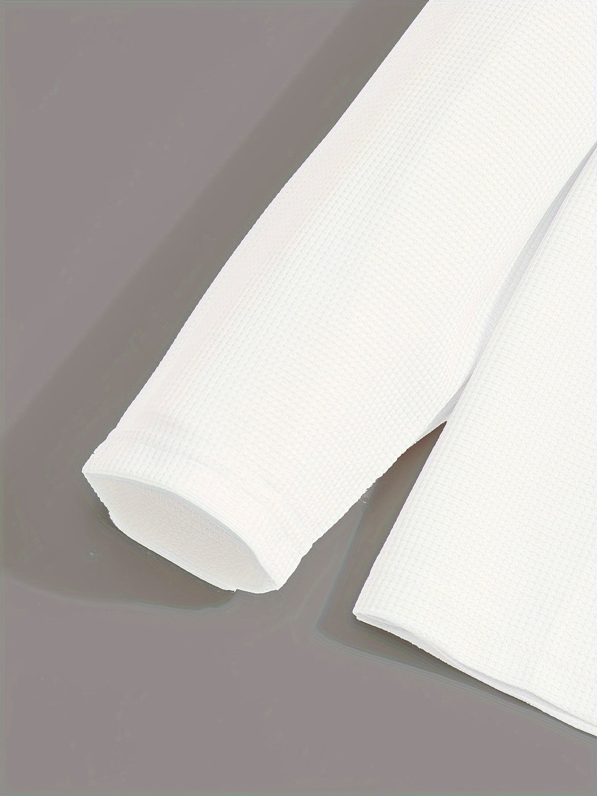 Men's Relaxed Textured Two-Piece Set