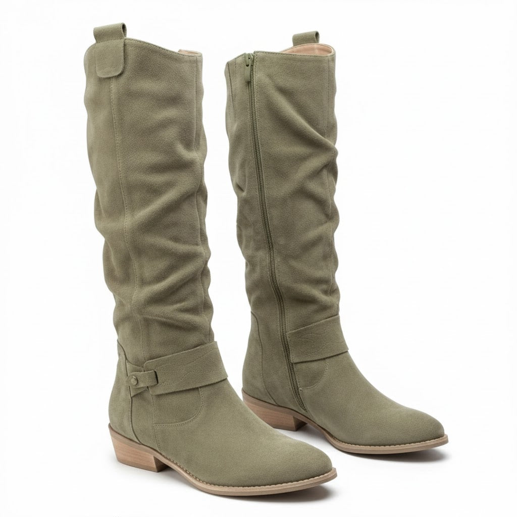 Women's Knee High Slouch Boots