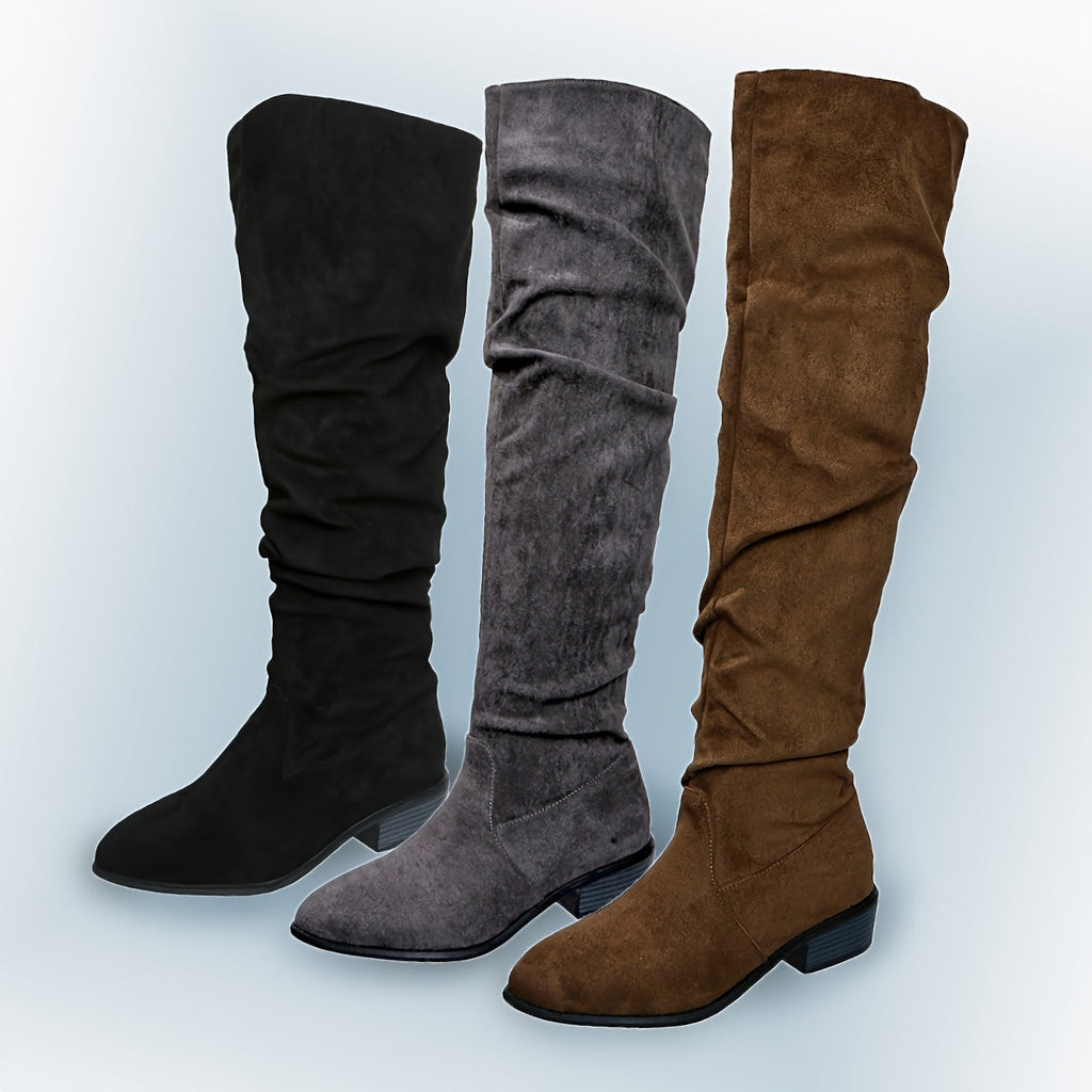 Women's Over-the-Knee Slouch Boots