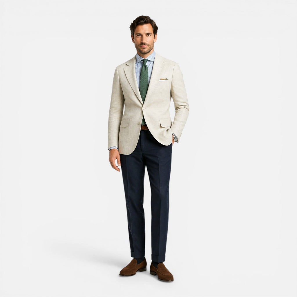 Men's Slim Fit Linen Summer Blazer