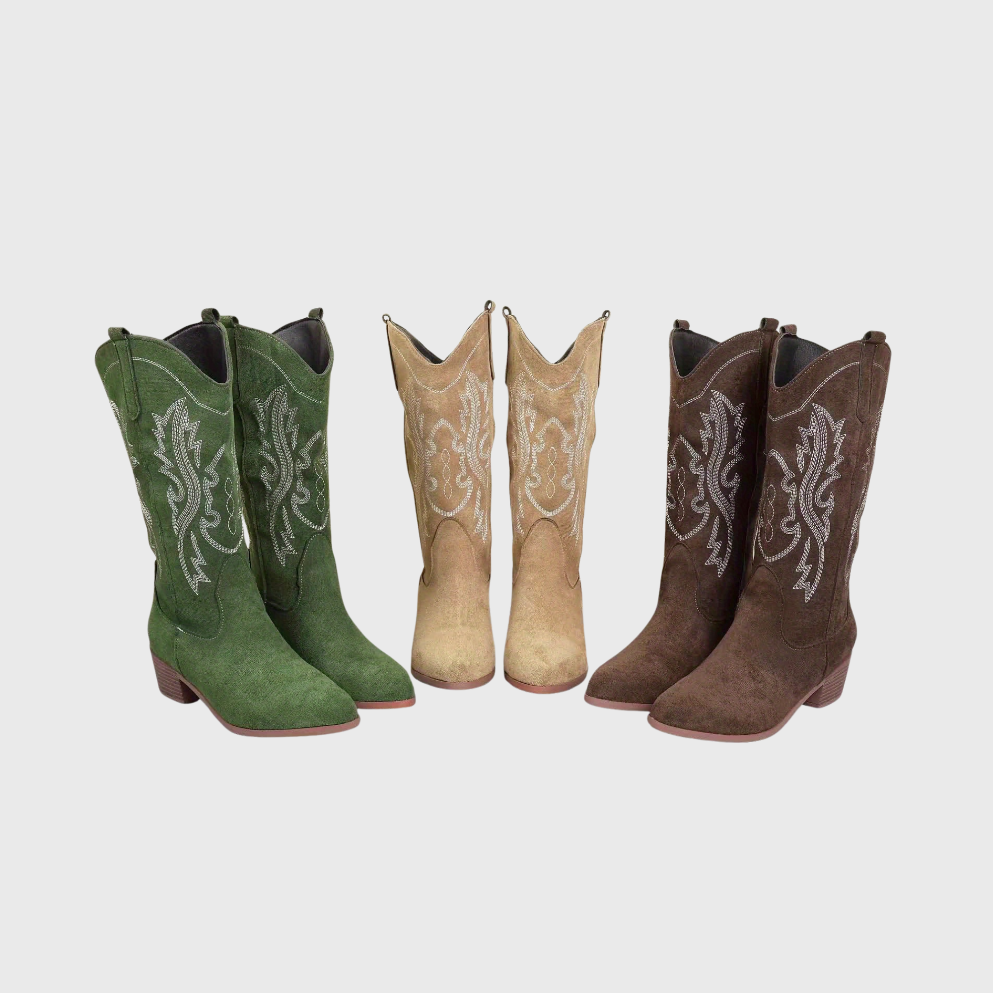 Women's Sepia Wide Calf Western Cowboy Boots