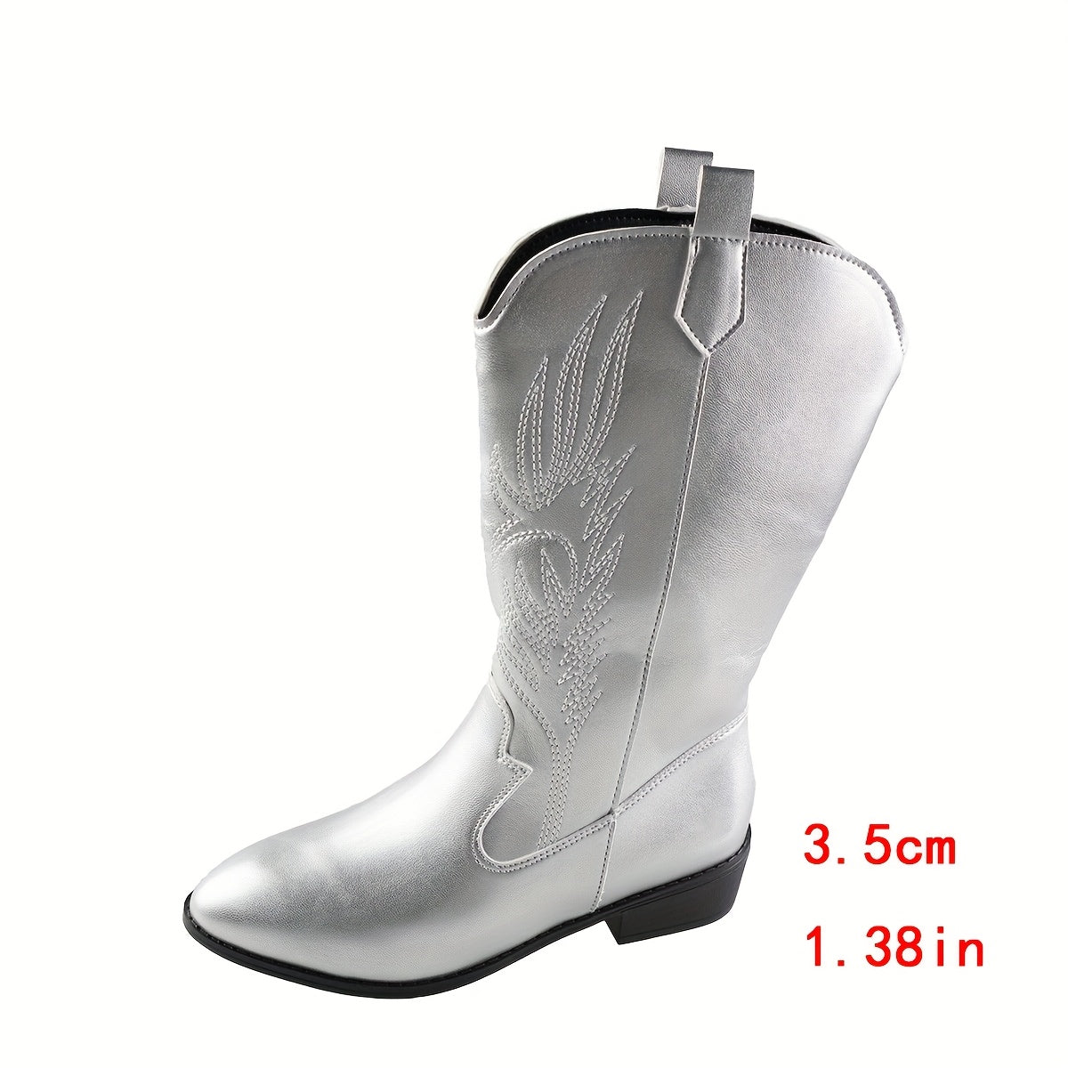 Women's Wide Calf Knee-High Cowboy Boots