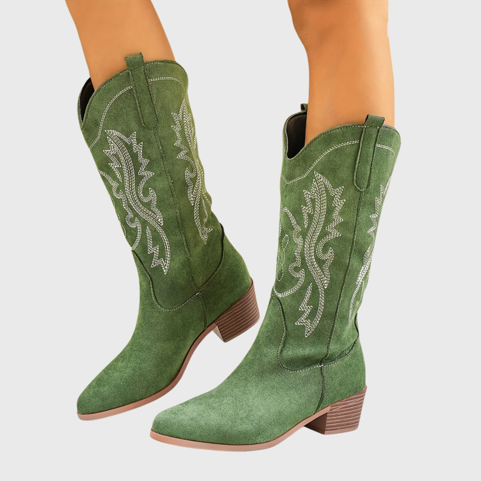 Women's Sepia Wide Calf Western Cowboy Boots