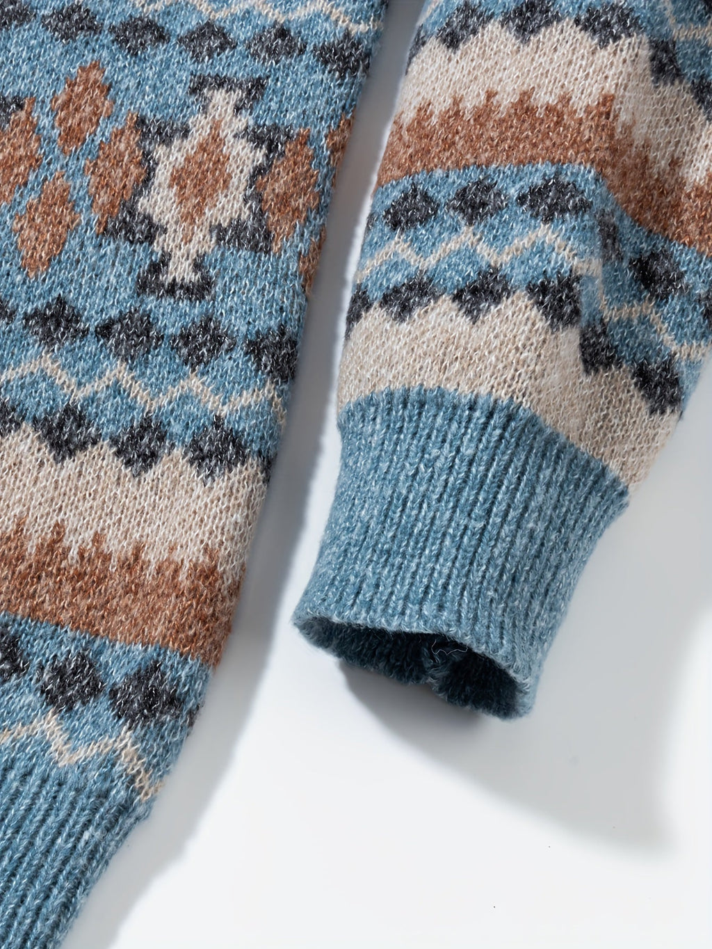 Women's Heritage Patterned Knit Crew Sweater