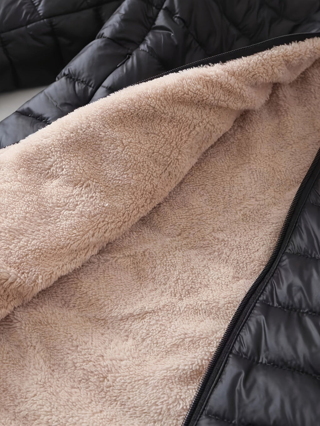 Women's Quilted Longline Coat
