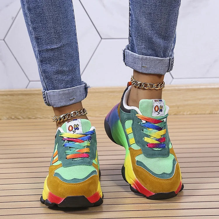 Women's Printed Orthopedic Sneakers