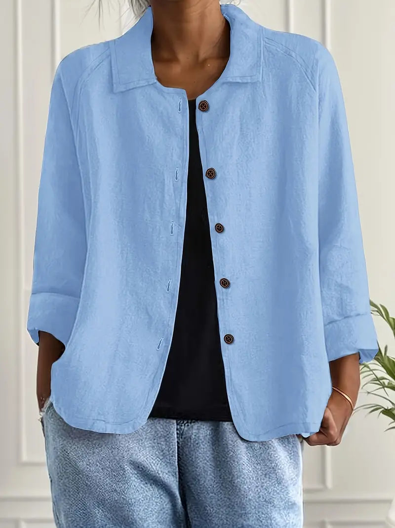 Women's Lightweight Button Front Jacket