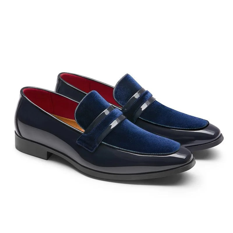 Men's Italian Leather Penny Loafers