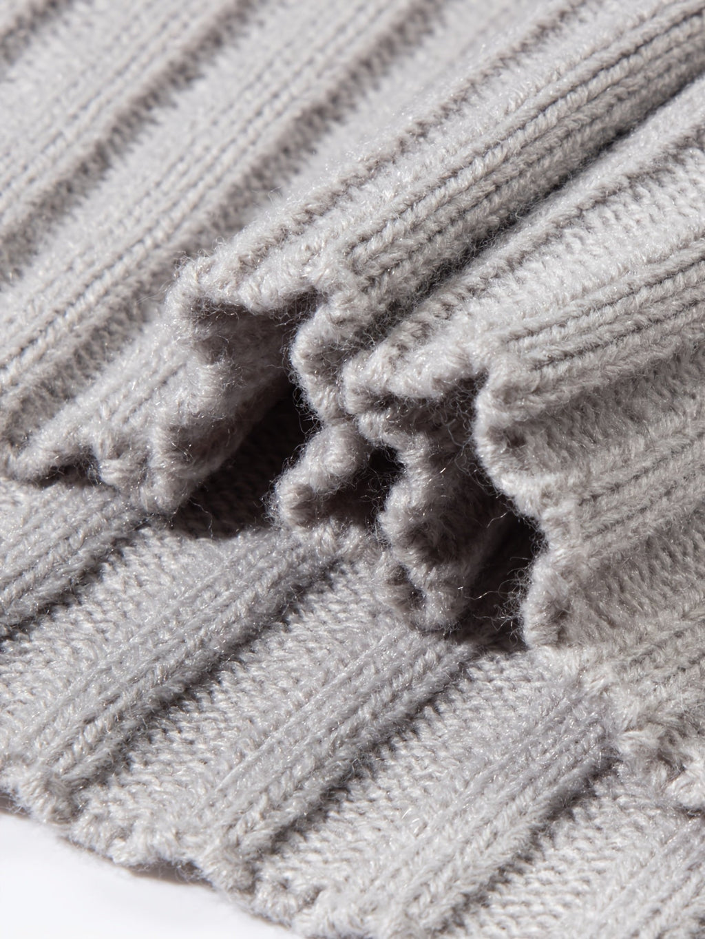Women's Ribbed High Neck Relaxed Pullover Sweater