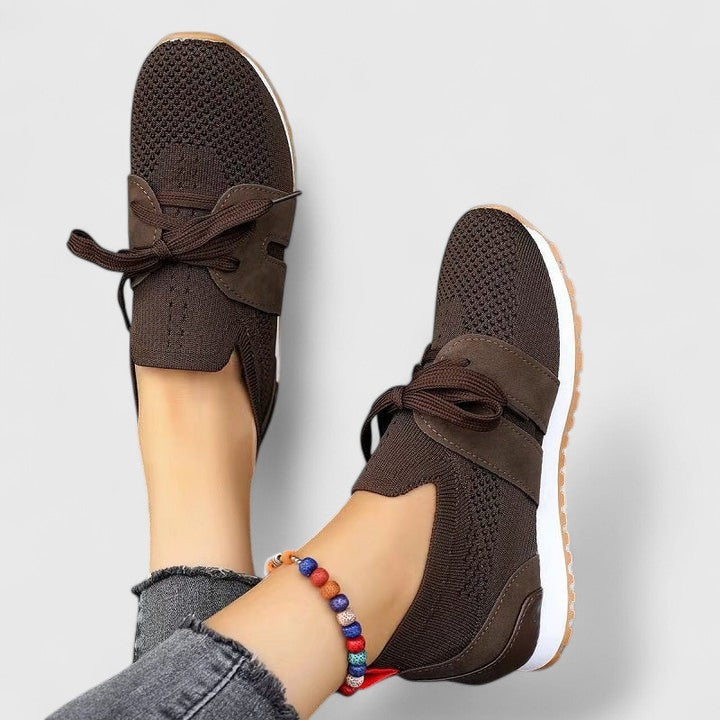 Women's Orthopedic Non-Slip Lace-Detail Sneakers