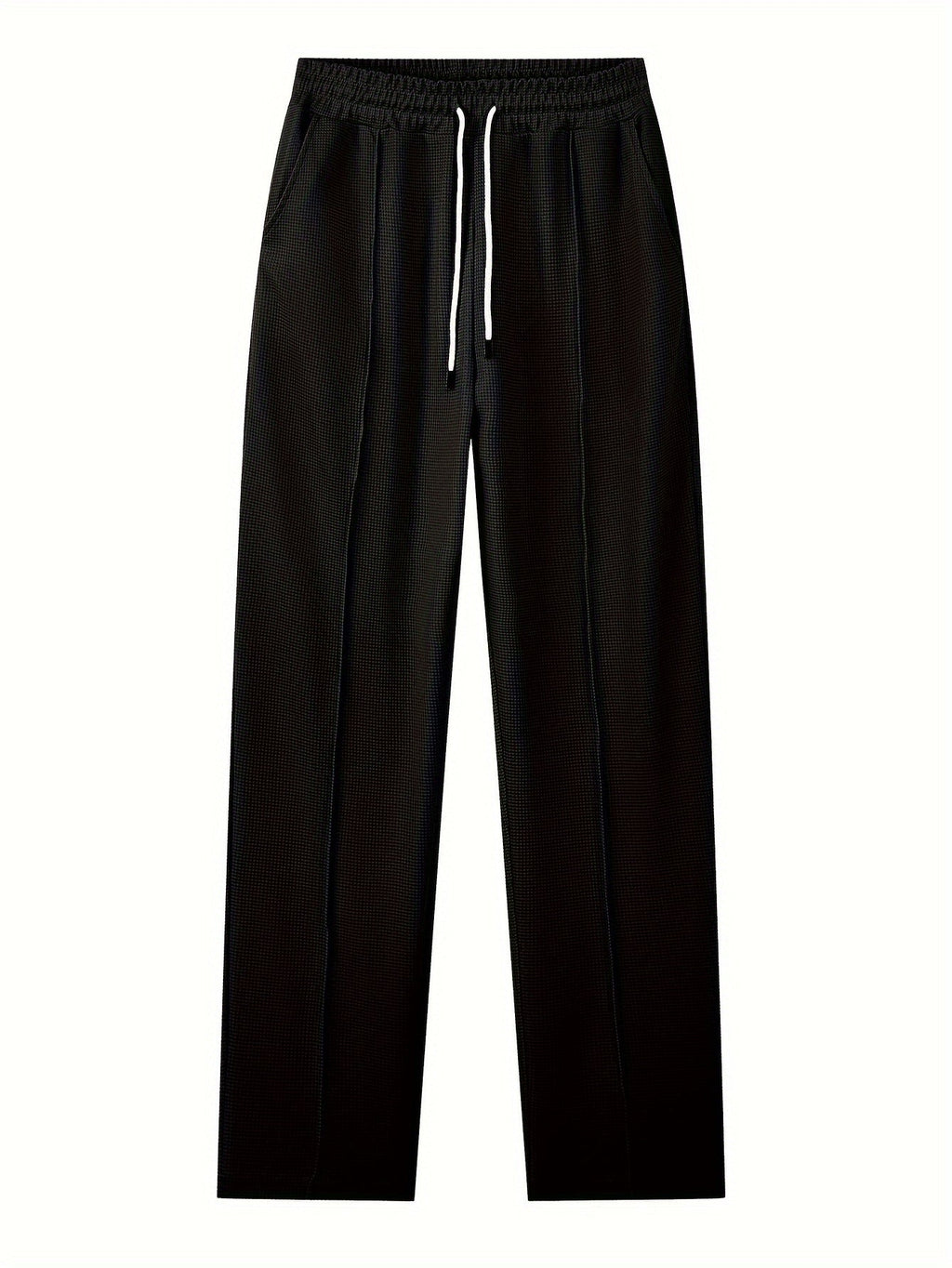 Men's Relaxed Textured Two-Piece Set