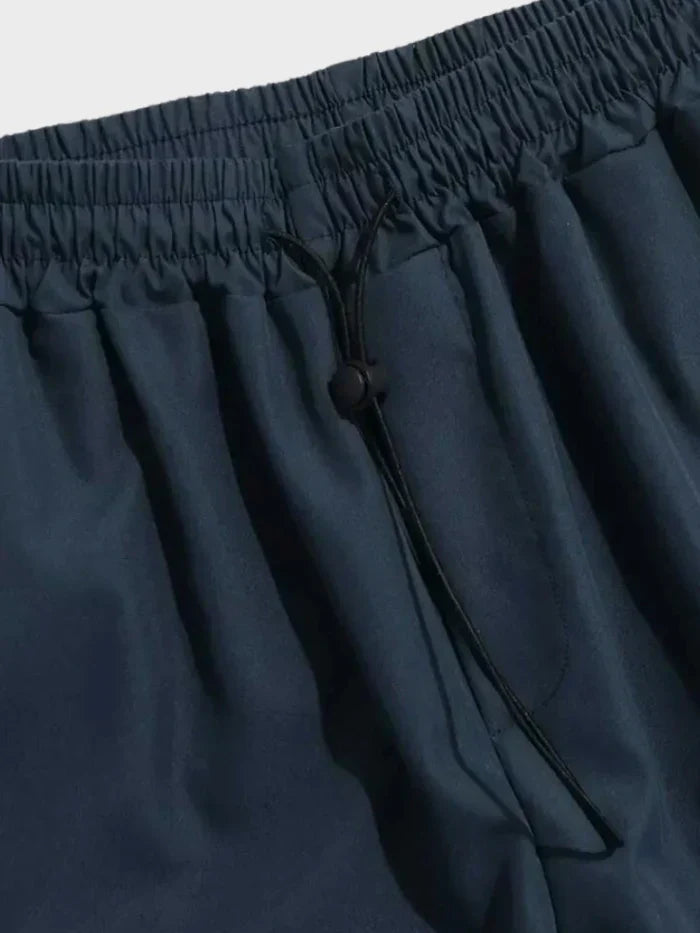 Men's Wide Leg Cargo Trousers