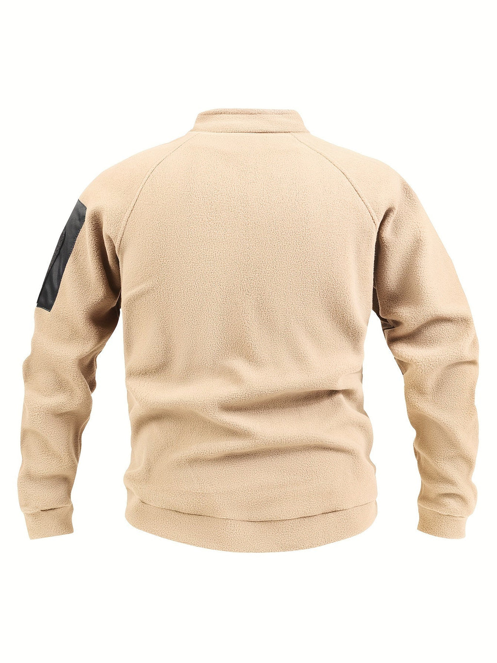 Women's Plush Mock Neck Zip Detail Pullover