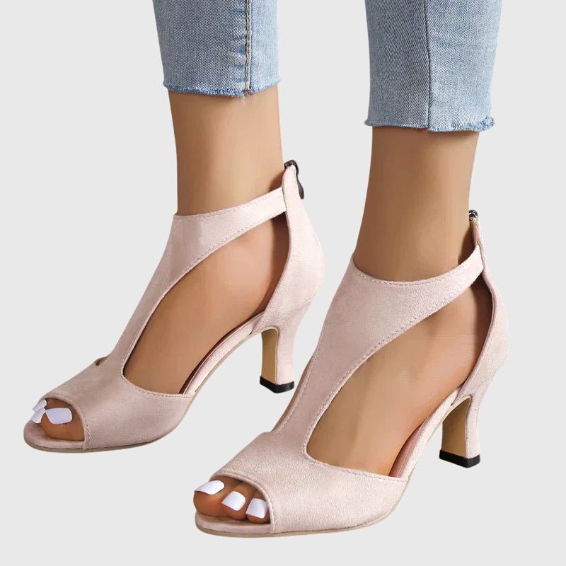 Women's Orthopedic Heels with Stretch Fit