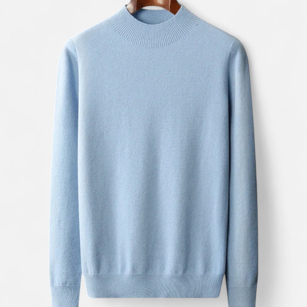 Men's Wool Half-Turtleneck Sweater
