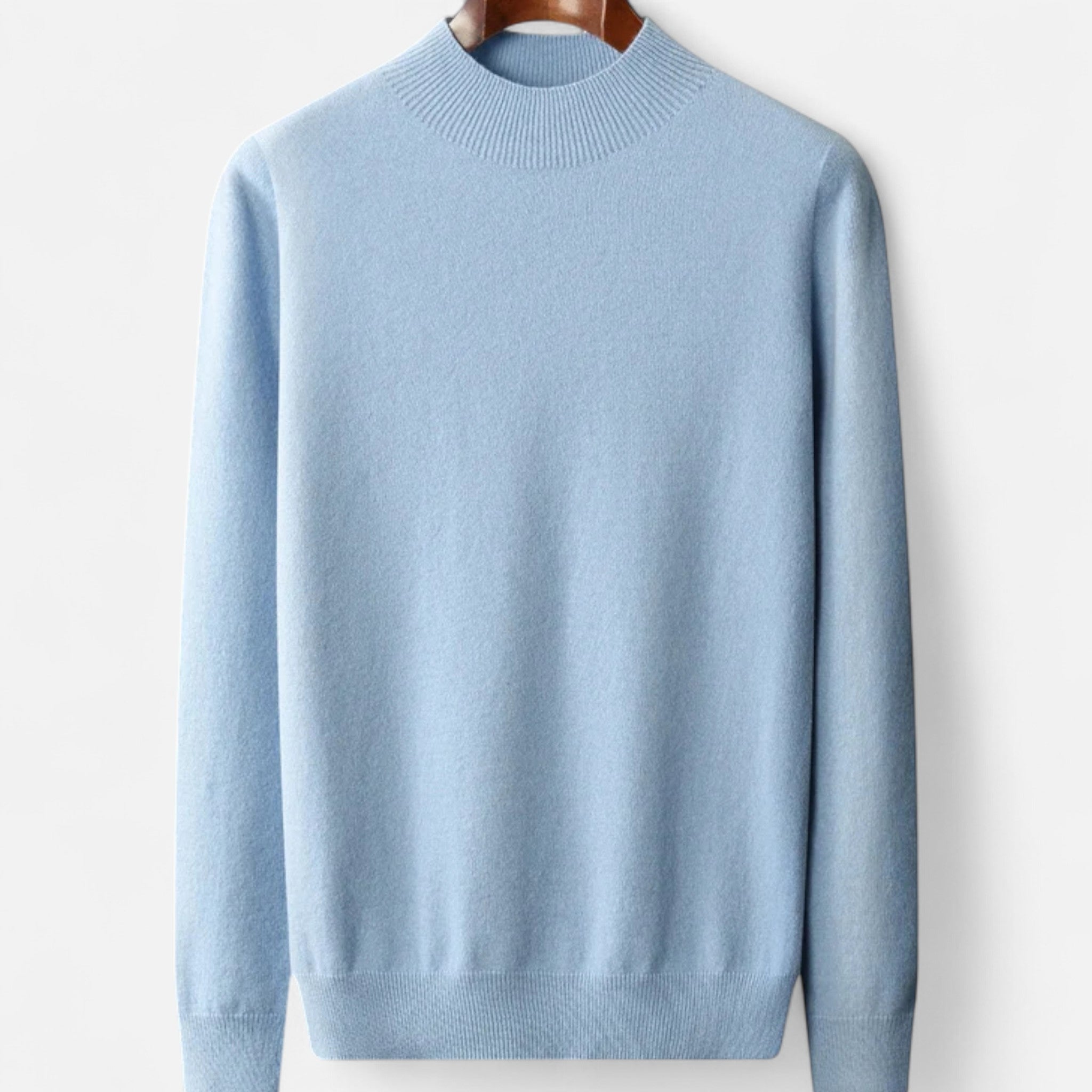 Men's Wool Half-Turtleneck Sweater