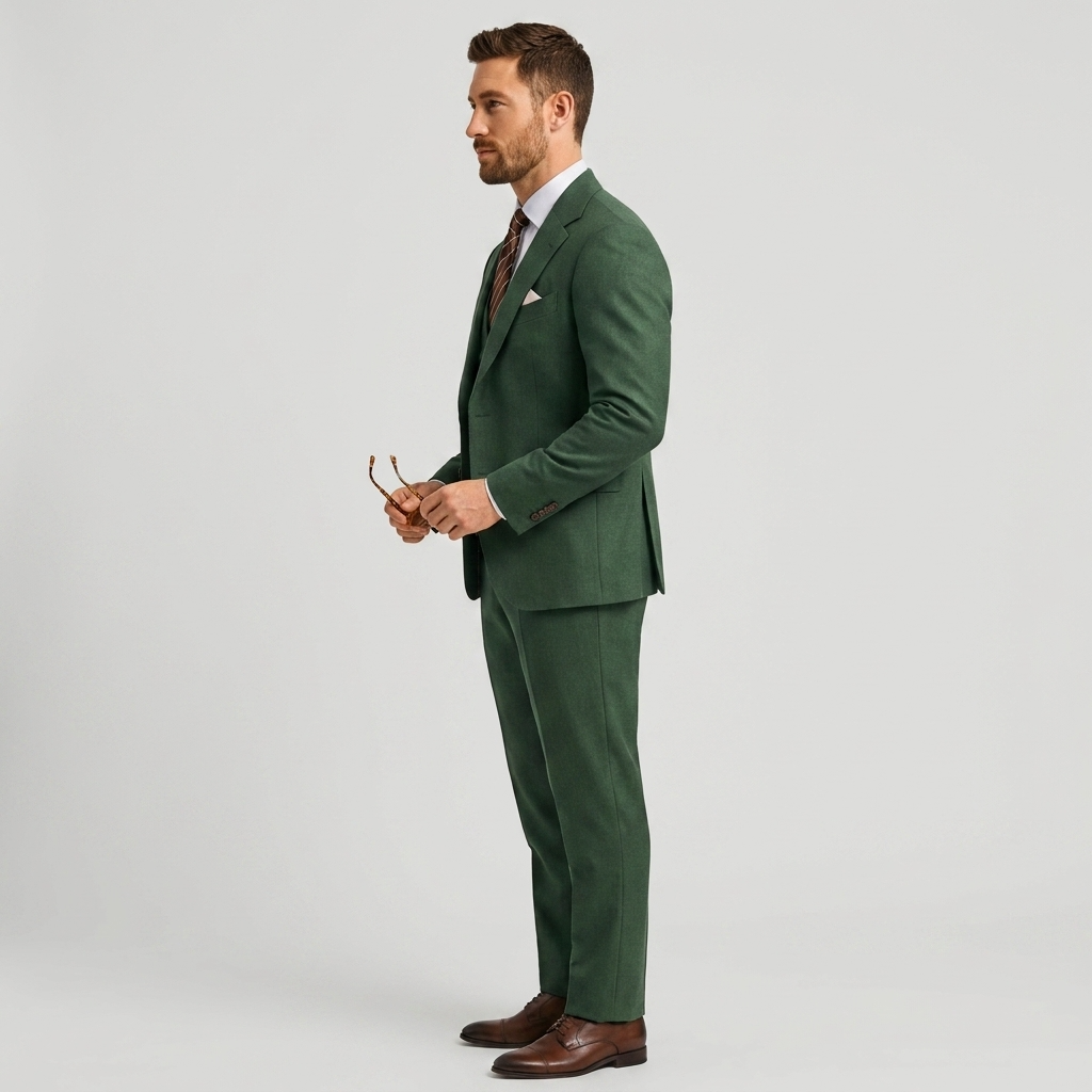 Men’s Tailored Blazer Waistcoat Trouser Suit