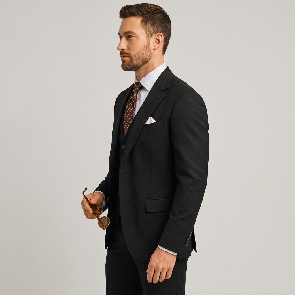 Men’s Tailored Blazer Waistcoat Trouser Suit