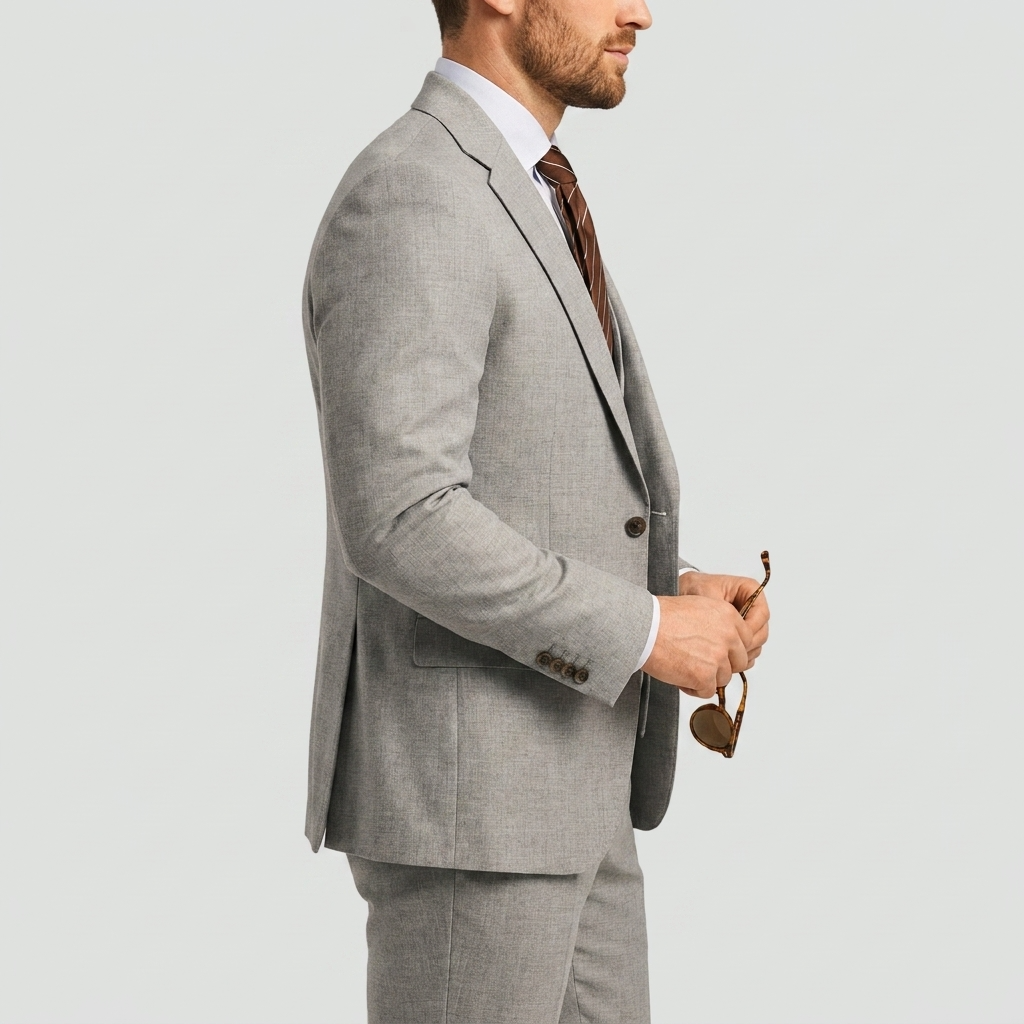 Men’s Tailored Blazer Waistcoat Trouser Suit