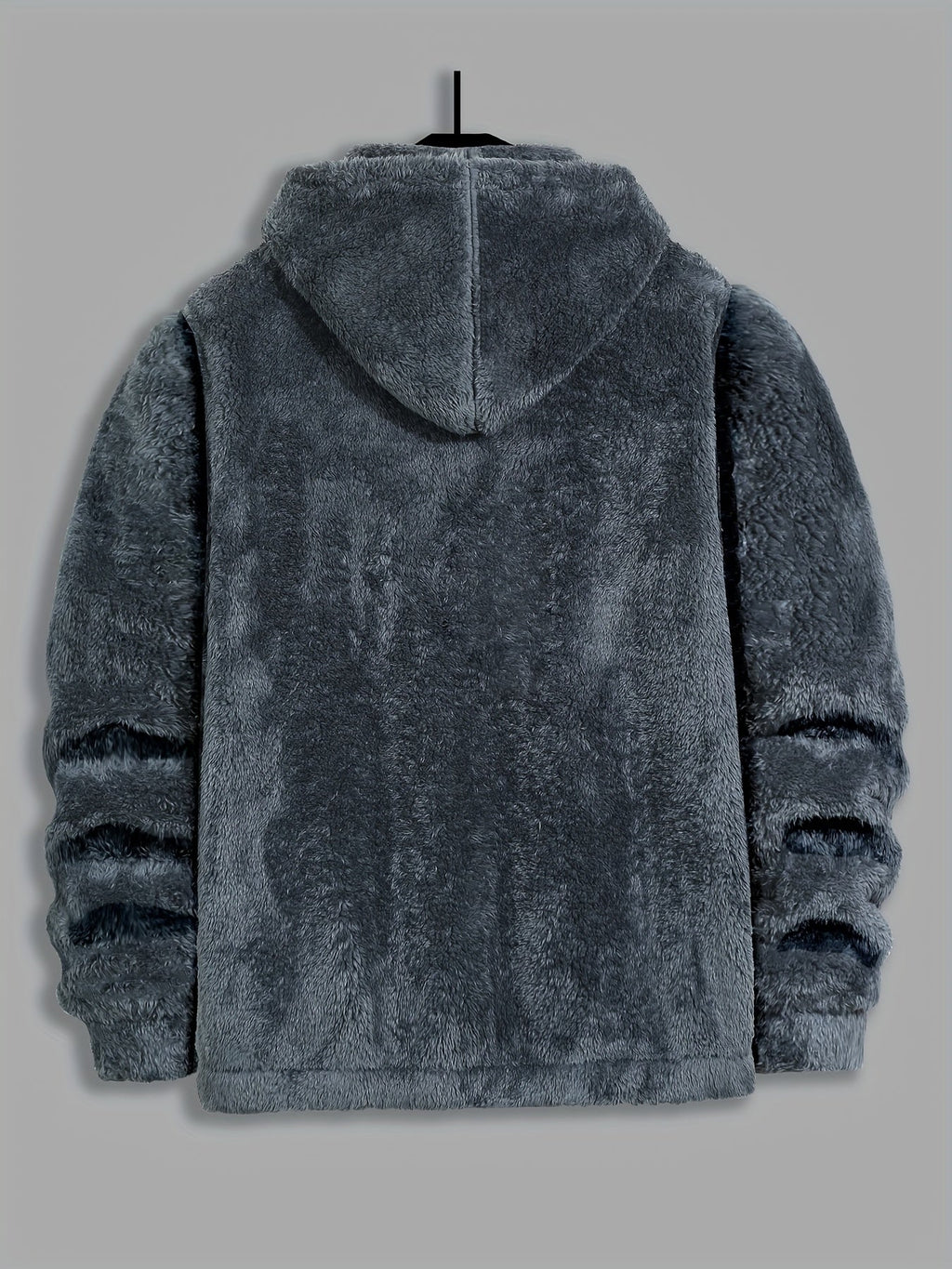 Women's Soft Plush Hooded Full-Zip Jacket