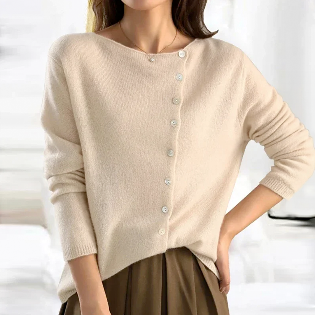 Women’s Button-Down V-Neck Cardigan