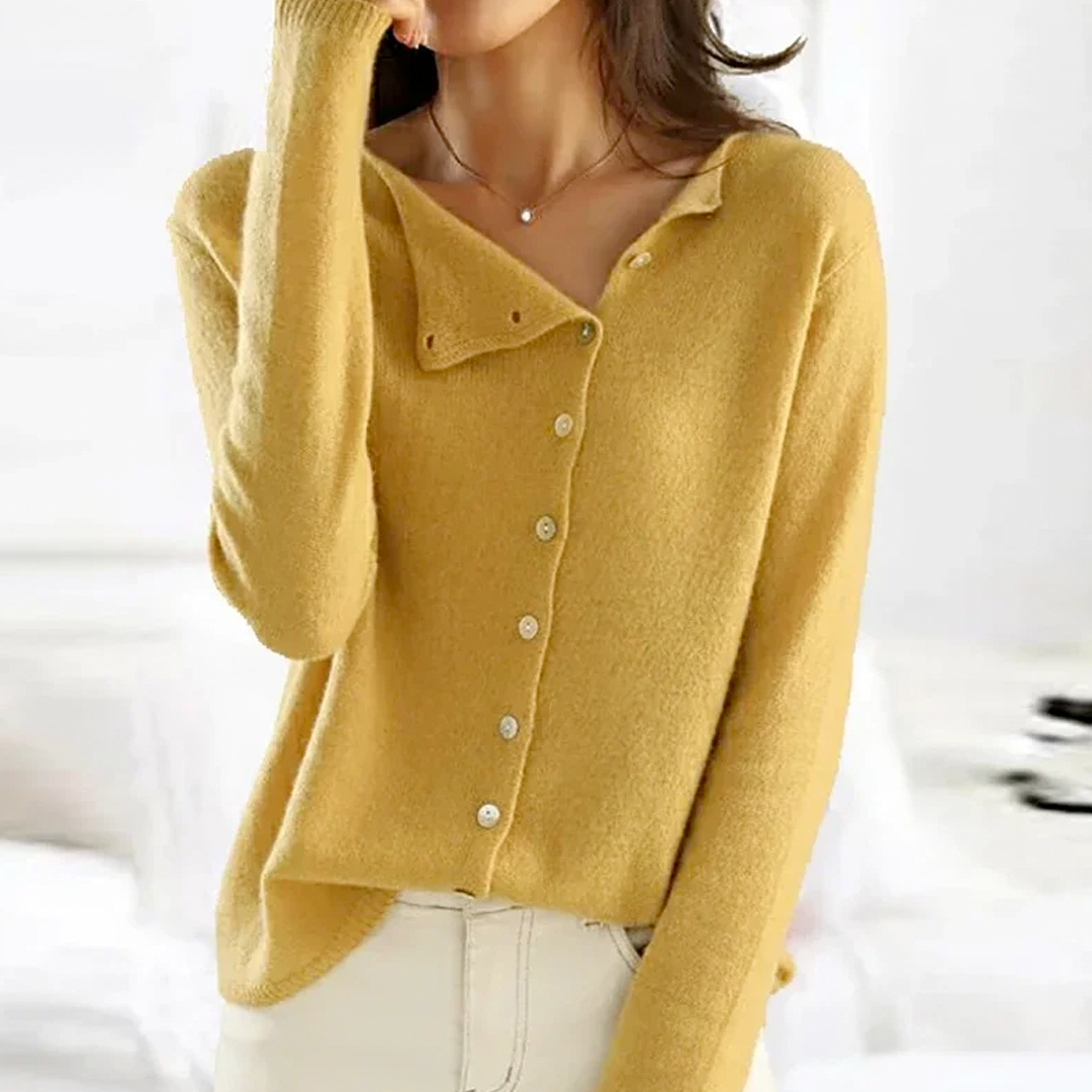 Women’s Button-Down V-Neck Cardigan