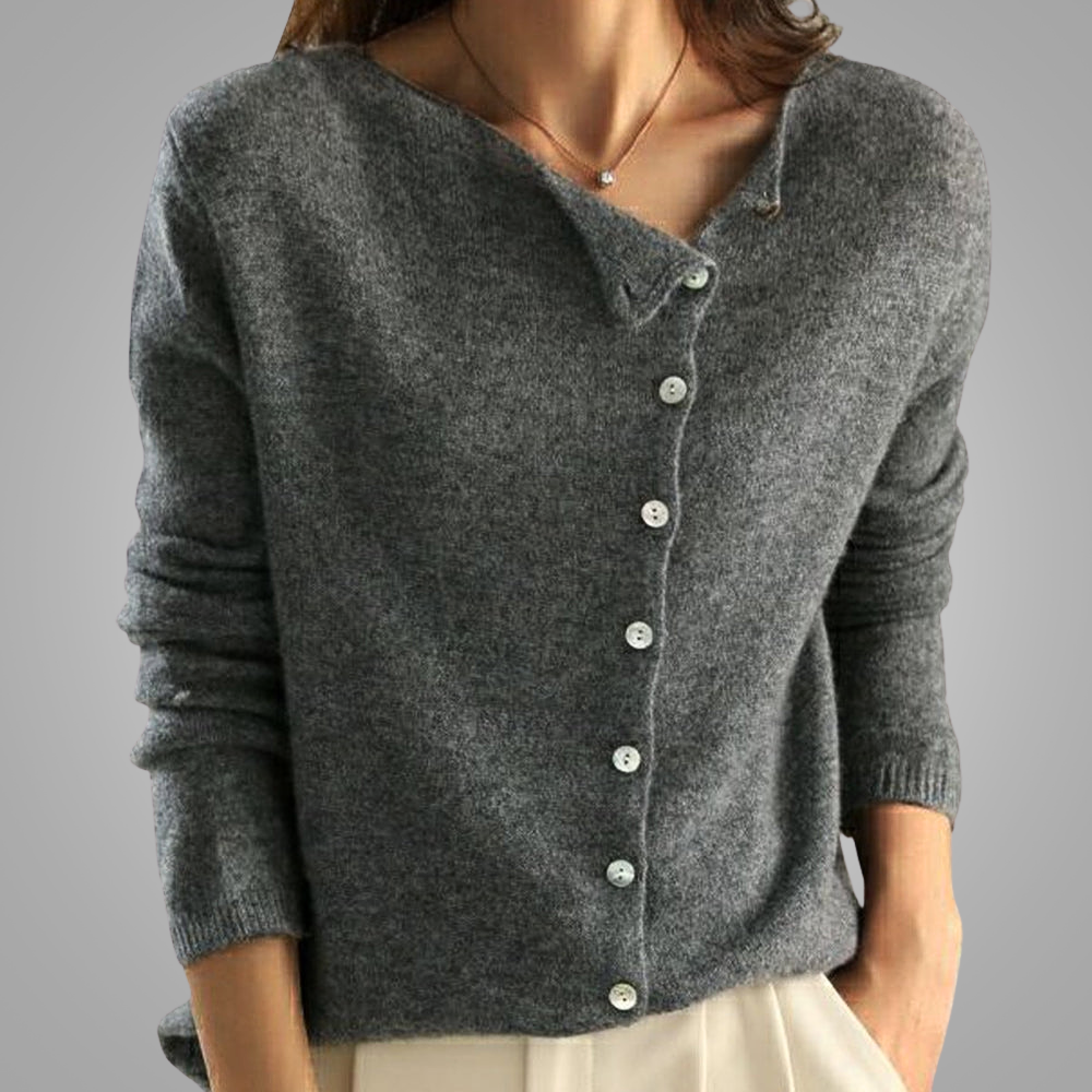 Women’s Button-Down V-Neck Cardigan