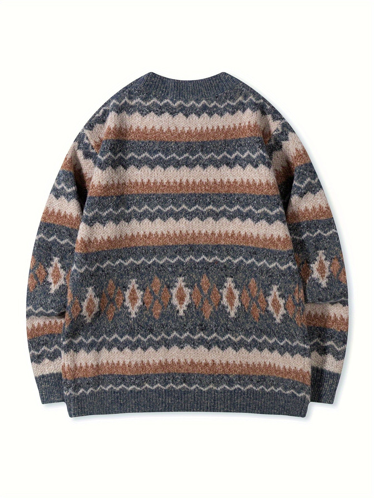 Women's Heritage Patterned Knit Crew Sweater