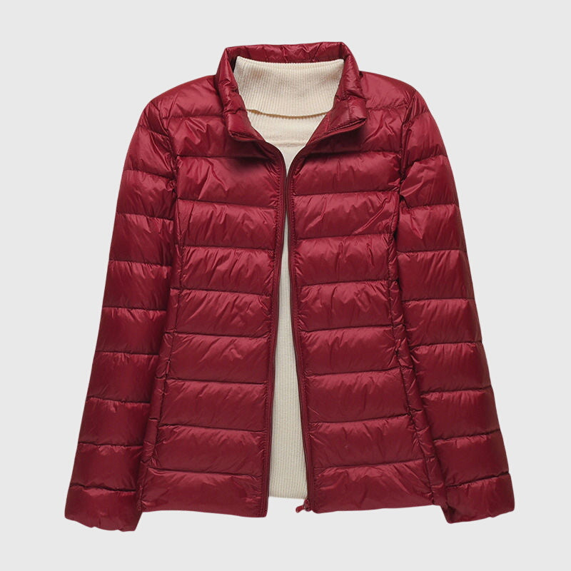 Women's Ultra-Light Stand Collar Quilted Jacket