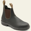 Men's Waterproof Vegan Leather Chelsea Boots - Dark Brown