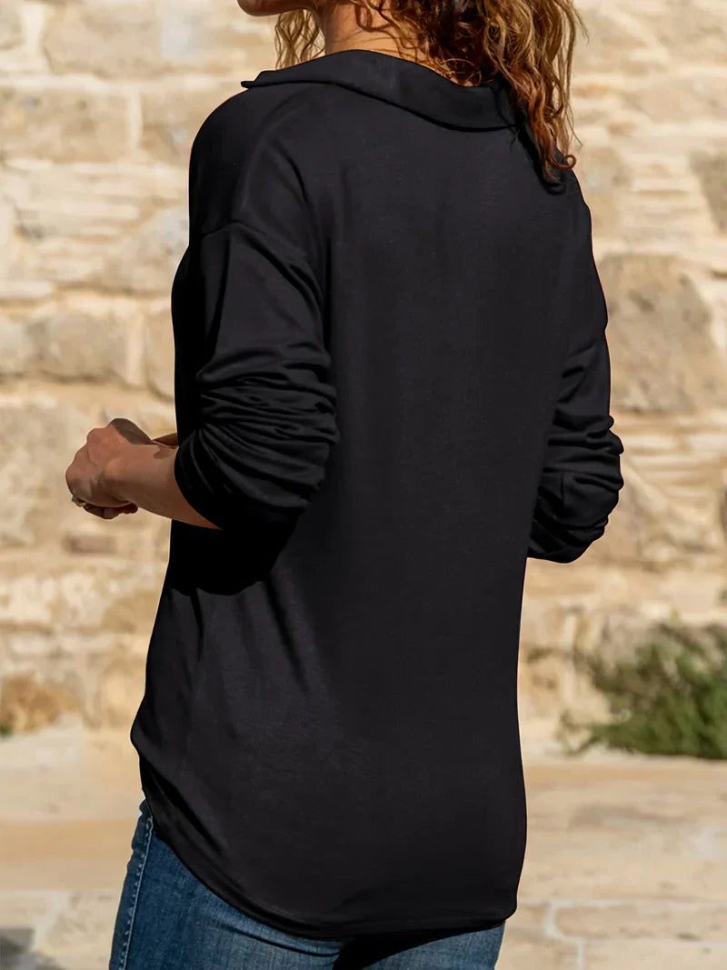 Women's Half-Zip Pullover Sweater